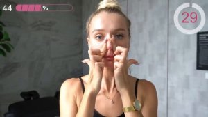 7 минут массаж лица для подтянутой и сияющей кожи //🥥