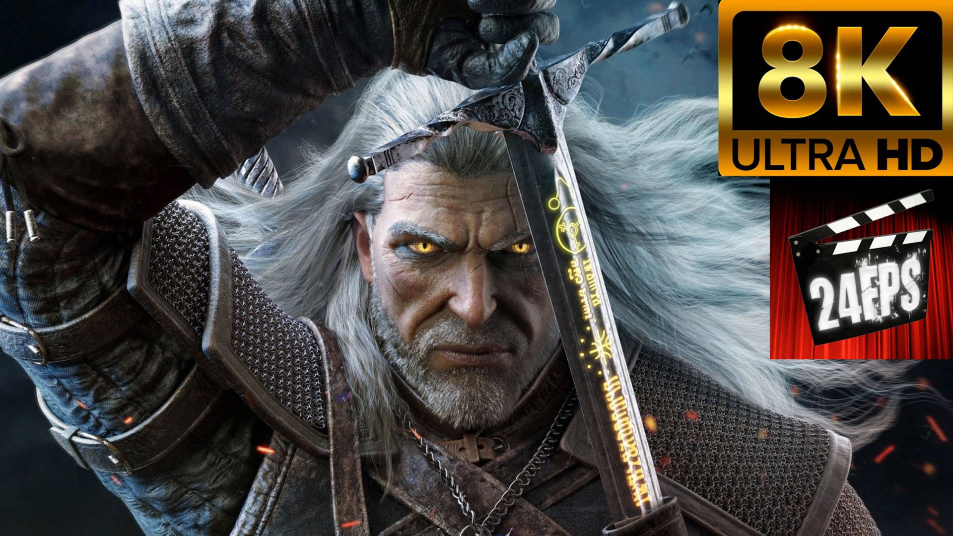 The Witcher 1,2,3 - All Trailers and Cinematics ( "Special" 8K) смотреть онлайн