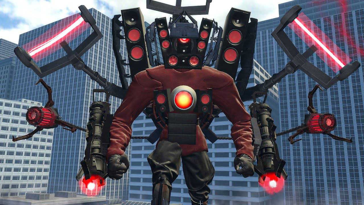 😲НОВЫЙ СПИКЕРМАН ТИТАН С АСТРО АПГРЕЙДАМИ В ГАРРИС МОДЕ💪 смотреть онлайн