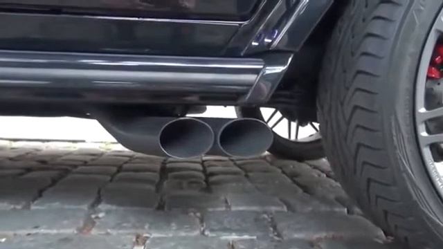 Самый громкий выхлоп BRABUS смотреть онлайн