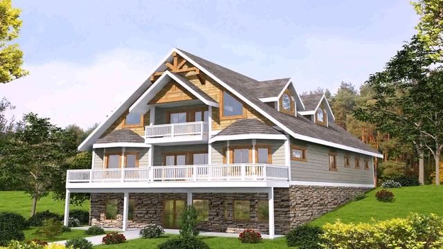 Small House Plan Walkout Basement (see description) смотреть онлайн