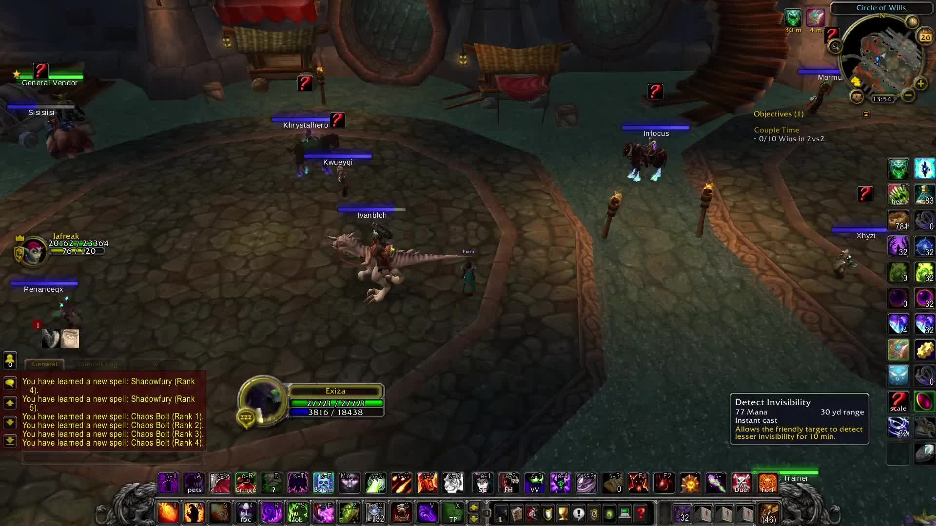 WARMANE Wow Lock 2s