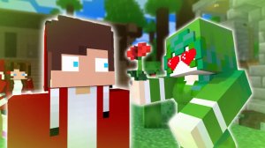 СЕСТРА МАЙКИ ВЛЮБЛЯЕТСЯ - мультфильм Майнкрафт