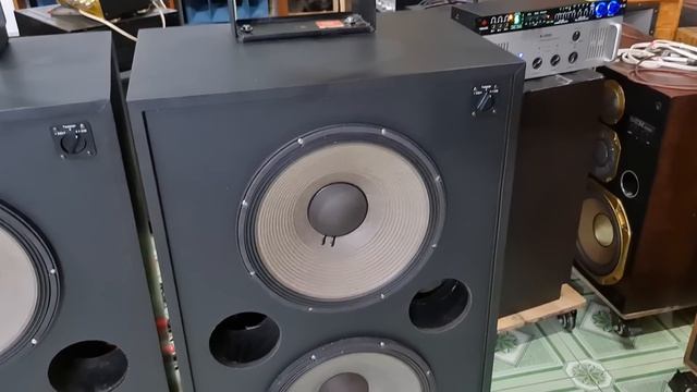 Jbl 4648 usa siêu khủng long nặng 160kg hai bát 40cm & bộ kèn 23kg . Toàn audio nam định 0966866552 смотреть онлайн
