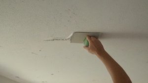Заделка рустов на потолке своими силами