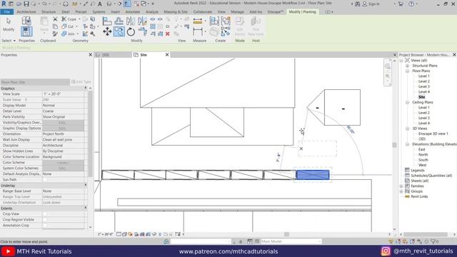 Revit+Enscape 3.1 - Exterior Render Tutorial - Workflow #13 смотреть онлайн