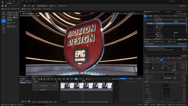 08 Animating Text and Logos with UE5.4 Motion Design Tools 1080