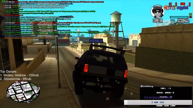 DIAMOND RP CRYSTAL | Будни лидера SAMP ONLINE! смотреть онлайн