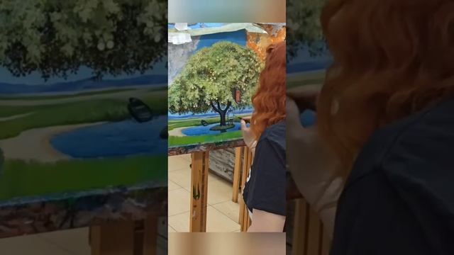 Картина маслом по фото смотреть онлайн