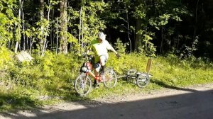 УНИВЕРСАЛЬНЫЙ ГРУЗОВОЙ ВЕЛОПРИЦЕП