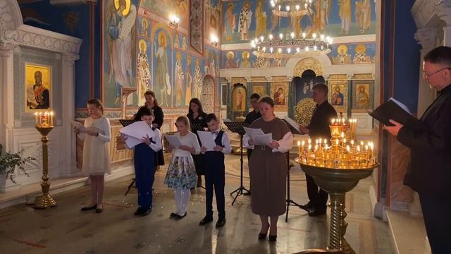 В. Лис - В яслях Вифлеемских обр. В. Калюжная смотреть онлайн