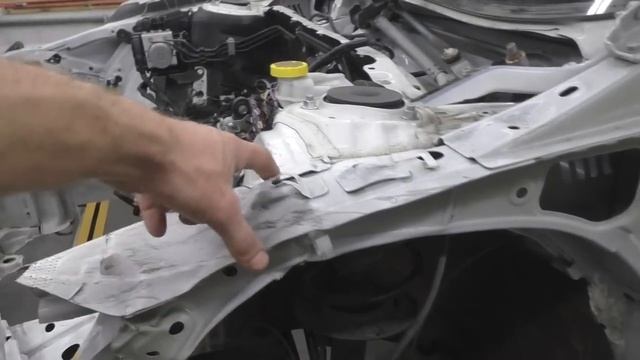 Ремонт Субару Аутбэк. Body Repair After An Accident.