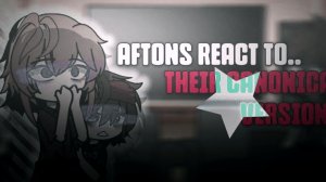 [ПЕРЕЗАЛИВ С ЮТ] АФТОНЫ РЕАГИРУЮТ НА СВОИ КАНОНИЧНЫЕ ВЕРСИИ | Моя АВ. (!!).