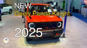 Новый Geely Panda Knight 2025 года. Видео обзор.