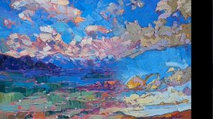 Красочные пейзажи маслом Эрин Хансон #живопись#импрессионизм#пейзаж#масло#erinhanson