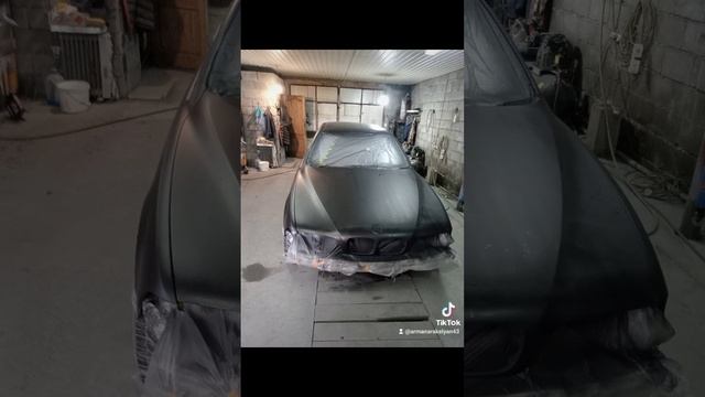 покраска BMW e39 смотреть онлайн