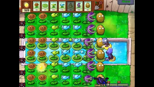 Вечеринка в бассейне! Plants vs Zombies (Adventure) #11 смотреть онлайн