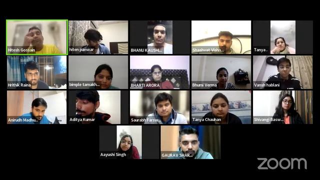 Personality Session- Goal Setting