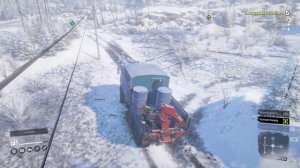 SnowRunner. Амур. Космодром. Поручение «Смотрящий на звезды».
