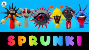 СПРУНКИ ФАЗА 5 ФАЗА 6 🎵 Лепим из пластилина SPRUNKI с ЛЕПКА.РУ