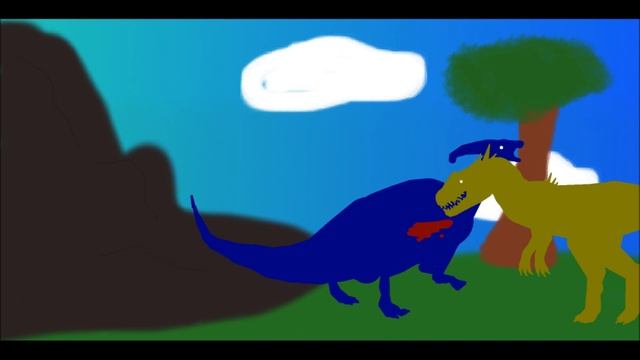 PPBA Parasaurolophus vs Allosaurus смотреть онлайн