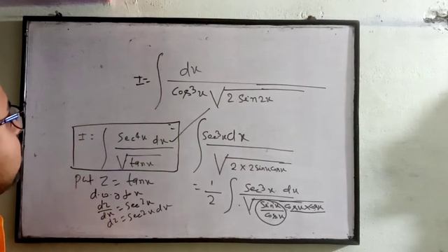 integrate ∫ dx/cos^3x √2sin2x #mathematics_guru #integration #jeemains #jeeadvanced #rkshrivastav смотреть онлайн