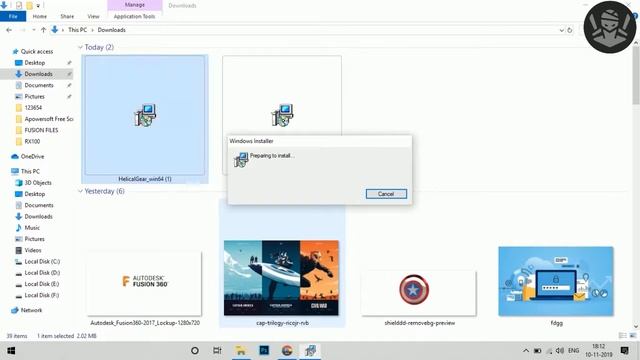 HELICAL GEAR GENERATOR PLUGIN FOR FUSION 360 смотреть онлайн