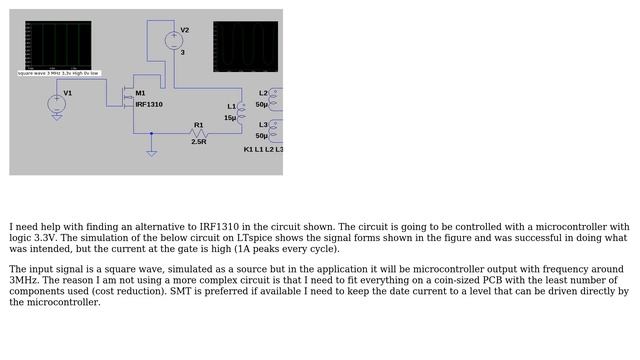Electronics: Selecting a MOSFET to Drive a coil with square wave смотреть онлайн