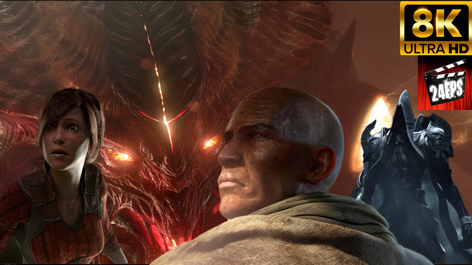 Diablo 3 - All Trailers and Cinematics ( "Special" 8K) смотреть онлайн