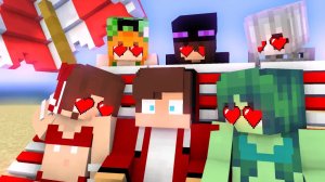 Классный мульт. Мы пошли на пляж и встретили там много девушек - Мультфильм Майнкрафт