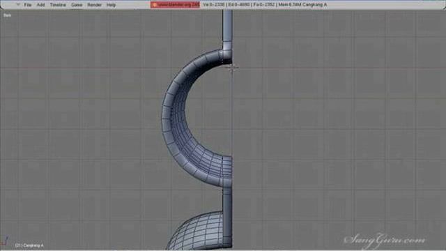 Tutorial Blender (Engineering models) - 14. cage bevel smooth смотреть онлайн
