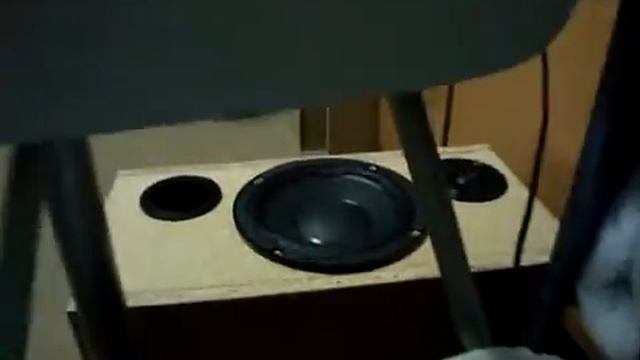Testing Beyma 8BR40 at 3Hz Frequency смотреть онлайн