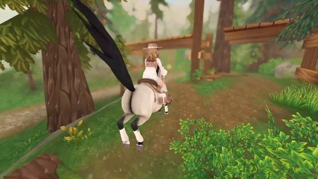 ❗️БАГ❗️ БЕЗОПАСНО ГУЛЯЕМ ПО ЛЕСУ|Star Stable Online смотреть онлайн