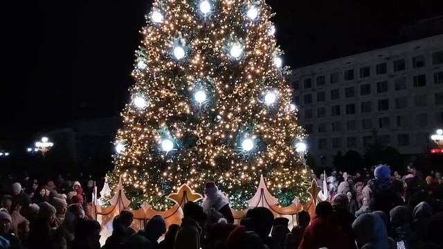 В лесу родилась ёлочка| Калмыкии зажгли ёлочку и устроили хоровод смотреть онлайн