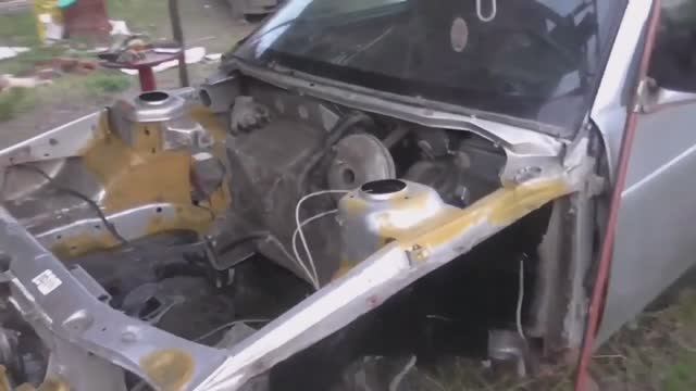 ВОССТАНОВЛЕНИЕ ОЧЕНЬ ГНИЛОЙ "ВАЗ" 2112 (4 Часть) смотреть онлайн