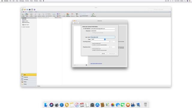My Hosting Bubble, Outlook Email Account Setup. смотреть онлайн