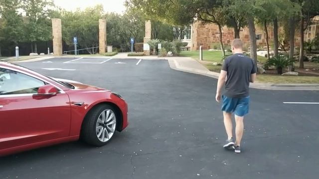 Tesla Smart Summon V10 Fun смотреть онлайн
