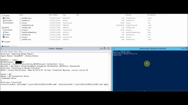 Converting VMDK to VHDX смотреть онлайн