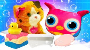 Совенок Хоп Хоп приютил бездомного котенка!  Видео про игрушки для детей