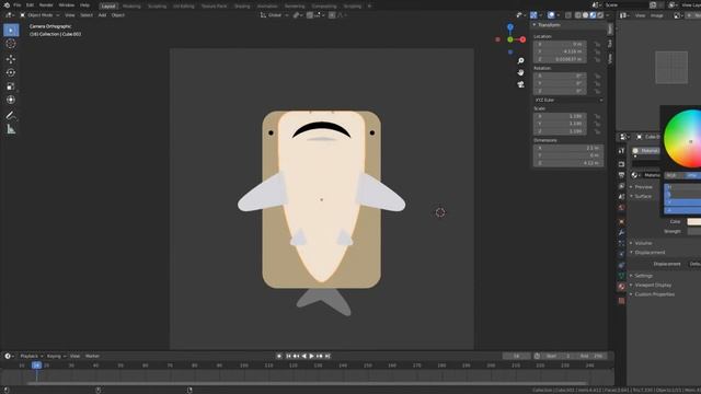 DEEEEP.IO SPEED ART: Oceanic Whitetip Shark смотреть онлайн