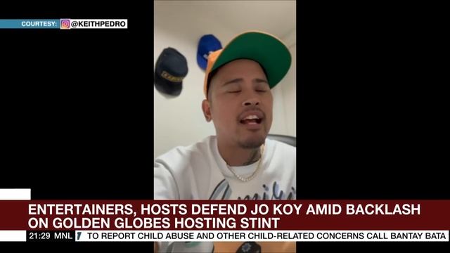 Comedian Jo Koy responds to backlash over Golden Globes hosting stint | ANC смотреть онлайн