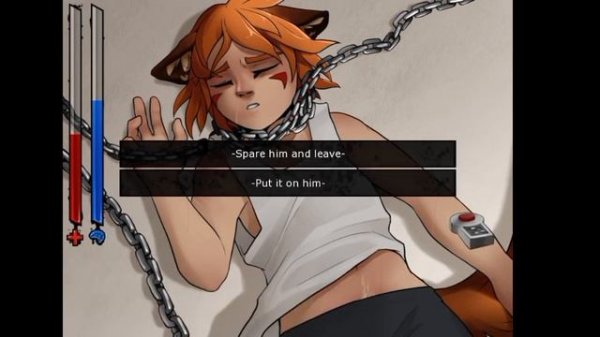 прохождение рута Рена Boyfriend to dead-2-fleh blood (хз какие концовки)