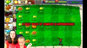 Растения против зомби Детский летсплей