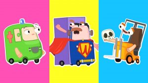 Папа Вилзи стал суперменом! ♂️ Мультики про машинки для малышей Автосемейка Вилзи