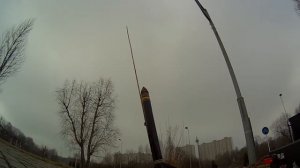 Запуск модели ракеты