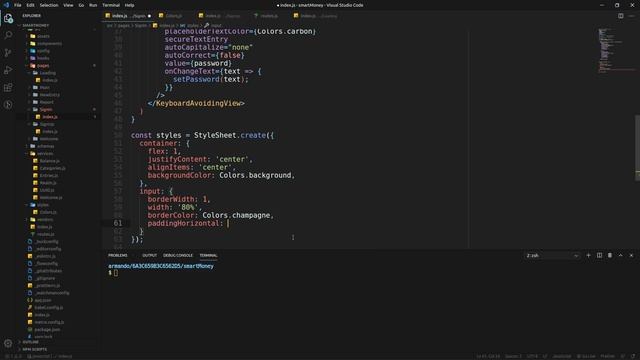 React Native - SmartMoney - Login - 0003 - Tela de login e SignUp смотреть онлайн