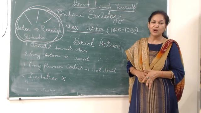 Max Weber : Social Action (L-1), B.A.-III, P-1 By Dr. Chander Kanwar Palawat (Sociology) смотреть онлайн