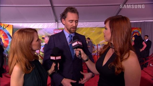 Tom Hiddleston On the Improv in Loki -- Marvel Studios' Thor: Ragnarok Red Carpet Premiere смотреть онлайн
