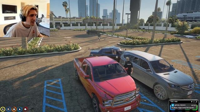 xQc Gets Away With “Rental” Car! | GTA RP NoPixel смотреть онлайн