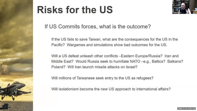 Dr Stephen Bryen on Best Taiwan Defense Strategies with AIAA LA LV Nov 14 2020 смотреть онлайн